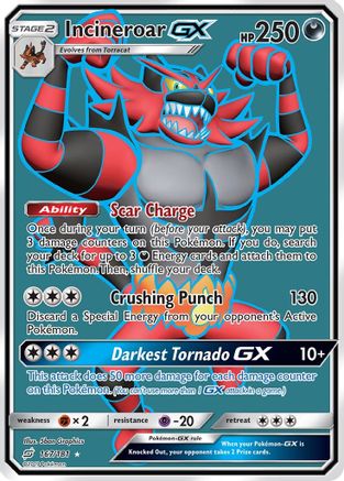Incineroar-GX 167/181 - Team Up Holofoil - Poke-Collect