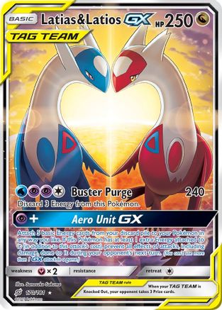 Latias & Latios-GX 170/181 - Team Up Holofoil - Poke-Collect