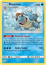 Blastoise - 25/181 (SM Team Up) 25 - Deck Exclusives Holofoil - Poke-Collect