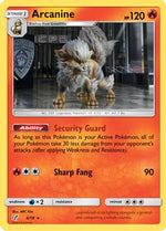 Arcanine 6/18 - Detective Pikachu Holofoil - Poke-Collect