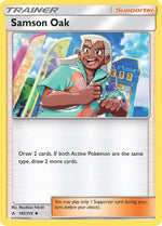 Samson Oak 185/214 - Unbroken Bonds Reverse Holofoil - Poke-Collect