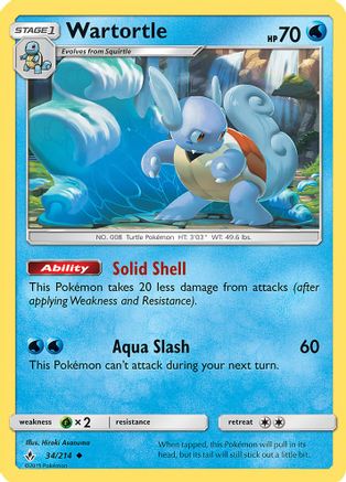 Wartortle - 034/214 (Premium Collection Promo) 34 - Miscellaneous Cards & Products Holofoil - Poke-Collect