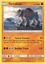 Terrakion 122/236 - Unified Minds Reverse Holofoil - Poke-Collect