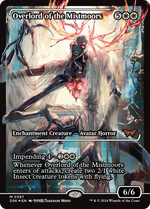 Overlord of the Mistmoors (Showcase) (DSK-387) - Duskmourn: House of Horror: (Showcase) Foil - Poke-Collect