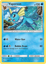 Vaporeon 18/68 - Hidden Fates Reverse Holofoil - Poke-Collect