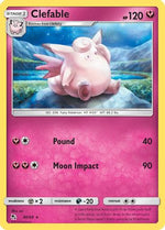 Clefable 40/68 - Hidden Fates Reverse Holofoil - Poke-Collect
