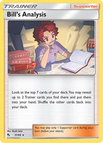 Bill's Analysis 51/68 - Hidden Fates Reverse Holofoil - Poke-Collect