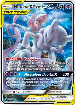 Mewtwo & Mew-GX SM191/248 - SM Black Star Promos Holofoil - Poke-Collect
