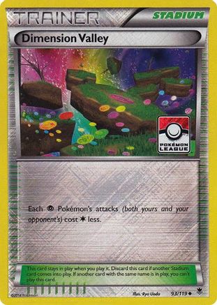 Dimension Valley - 93/119 (Pokemon League) 93 - League & Championship Cards Reverse Holofoil - Poke-Collect