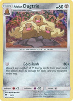 Alolan Dugtrio 11/12 - McDonalds Collection 2019 Holofoil - Poke-Collect