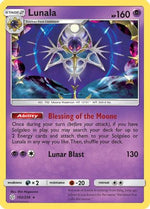 Lunala 102/236 - Cosmic Eclipse Reverse Holofoil - Poke-Collect