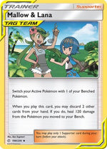 Mallow & Lana 198/236 - Cosmic Eclipse - Poke-Collect