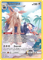 Stoutland 248/236 - Cosmic Eclipse Holofoil - Poke-Collect