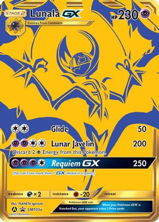 Lunala-GX SM103a/248 - SM Black Star Promos Holofoil - Poke-Collect
