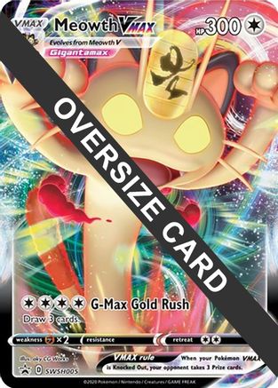 Meowth VMAX - SWSH005 SWSH005 - Jumbo Cards Holofoil - Poke-Collect
