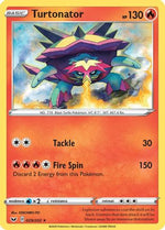 Turtonator 29/202 - Sword & Shield Reverse Holofoil - Poke-Collect