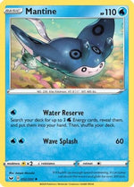 Mantine 52/202 - Sword & Shield Reverse Holofoil - Poke-Collect