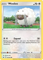 Wooloo 152/202 - Sword & Shield Reverse Holofoil - Poke-Collect