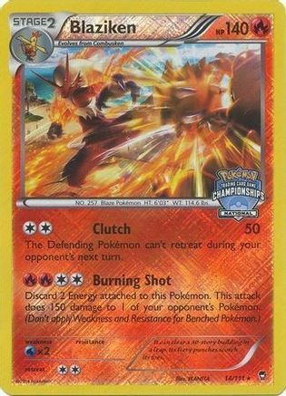 Blaziken - 14/111 (National Championships) 14 - League & Championship Blaziken - 14/111 (National Championships) 14 - League & Championship