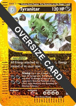 Tyranitar - 3/12 3 - Jumbo Cards Reverse Holofoil - Poke-Collect