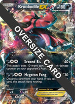 Krookodile EX - XY25 XY25 - Jumbo Cards Holofoil - Poke-Collect