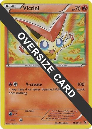 Victini - 15/101 15 - Jumbo Cards Holofoil - Poke-Collect