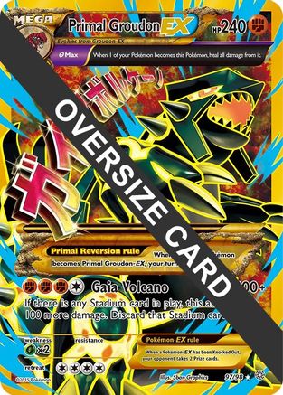 Primal Groudon EX - 97/98 97 - Jumbo Cards Holofoil Primal Groudon EX - 97/98 97 - Jumbo Cards Holofoil
