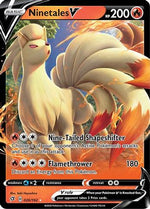Ninetales V 26/192 - Rebel Clash Holofoil - Poke-Collect