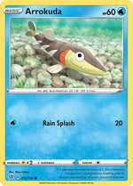 Arrokuda 52/192 - Rebel Clash Reverse Holofoil - Poke-Collect