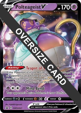 Polteageist V - SWSH021 SWSH021 - Jumbo Cards Holofoil - Poke-Collect