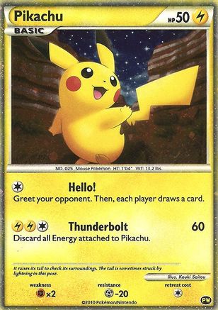 Pikachu (English) PW - Pikachu World Collection Promos Holofoil - Poke-Collect