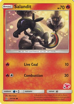 Salandit - 25/156 (#18 Charizard Stamped) 25 - Battle Academy - Poke-Collect