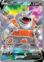 Rhyperior V 181/189 - Darkness Ablaze Holofoil - Poke-Collect