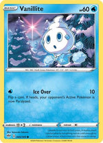 Vanillite 45/189 - Darkness Ablaze - Poke-Collect