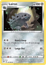 Lairon 122/189 - Darkness Ablaze Reverse Holofoil - Poke-Collect