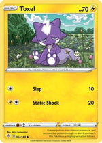 Toxel 62/189 - Darkness Ablaze - Poke-Collect