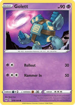 Golett 76/189 - Darkness Ablaze Reverse Holofoil - Poke-Collect