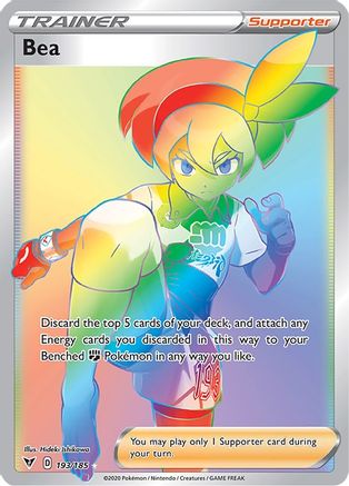 Bea 193/185 - Vivid Voltage Holofoil - Poke-Collect