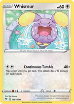 Whismur 135/185 - Vivid Voltage Reverse Holofoil - Poke-Collect