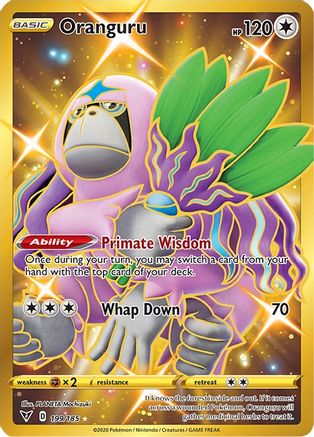 Oranguru 199/185 - Vivid Voltage Holofoil - Poke-Collect
