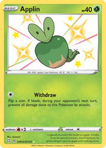 Applin SV012/122 - Shiny Vault Holofoil - Poke-Collect