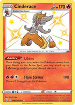 Cinderace SV017/122 - Shiny Vault Holofoil - Poke-Collect