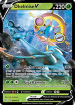 Dhelmise V 9/72 - Shining Fates Holofoil - Poke-Collect