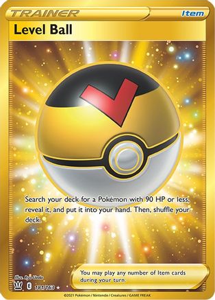 Level Ball 181/163 - Battle Styles Holofoil - Poke-Collect