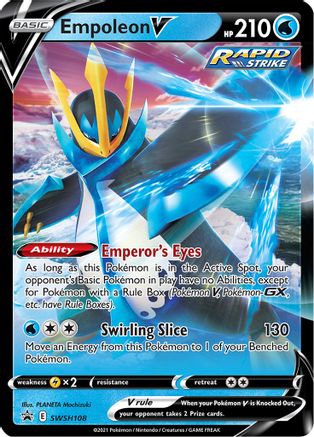 Empoleon V SWSH108/307 - SWSH Black Star Promos Holofoil - Poke-Collect