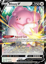 Blissey V 119/198 - Chilling Reign Holofoil - Poke-Collect