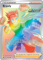 Brawly 212/198 - Chilling Reign Holofoil - Poke-Collect