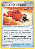 Single Strike Scroll of Piercing 154/198 - Chilling Reign Reverse Holofoil - Poke-Collect