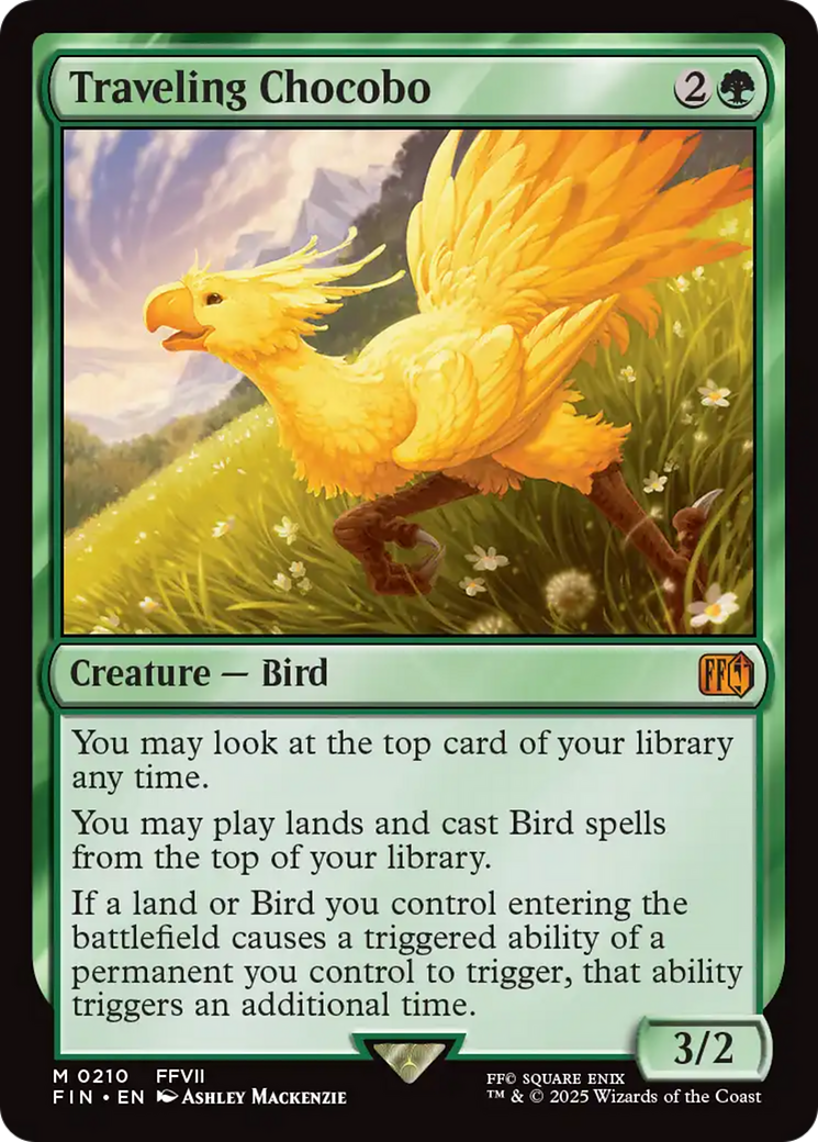 Traveling Chocobo (FIN-210) - FINAL FANTASY Foil - Poke-Collect