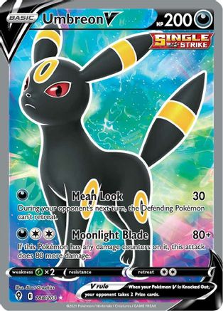 Umbreon V 188/203 - Evolving Skies Holofoil - Poke-Collect